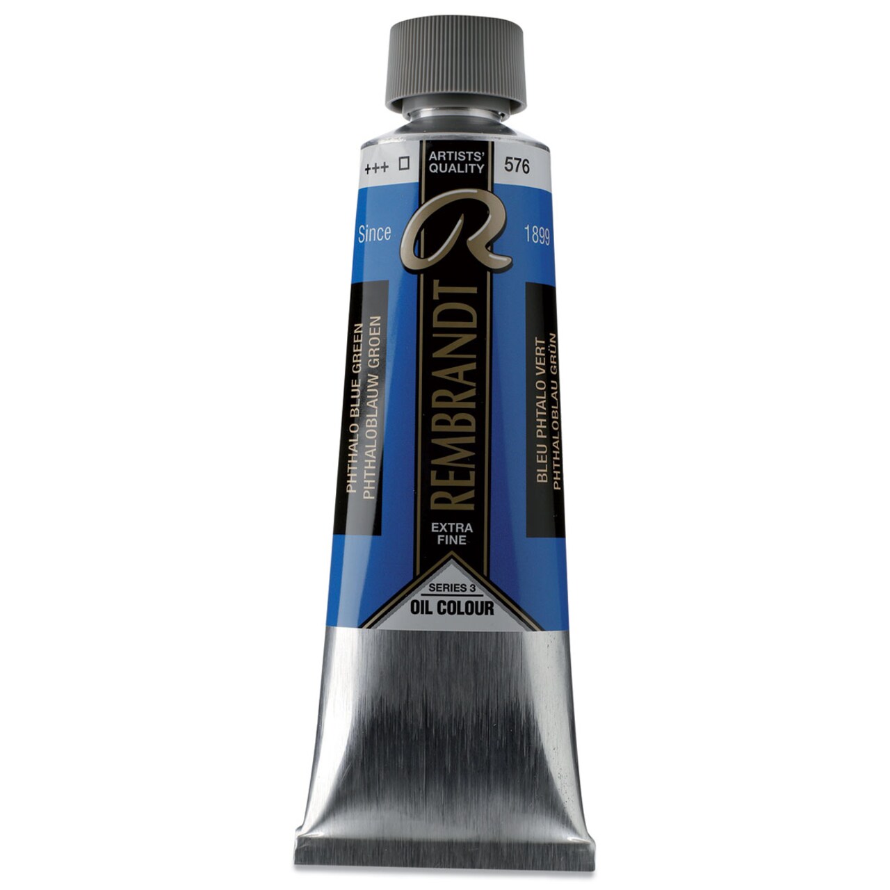 Rembrandt Artists' Oil Color - Phthalo Blue Greenish, 150 ml tube